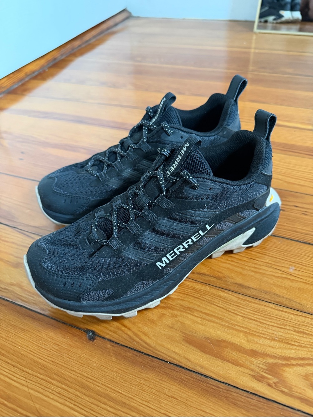 Merrell Black Women’s Moab Speed 2 Trail Running Sneakers